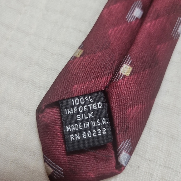 Vintage Christian Dior Jeune Homme Silk Tie - Picture 4 of 4